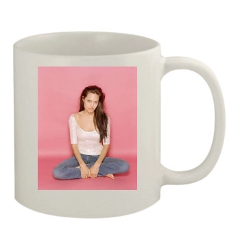 Angelina Jolie 11oz White Mug