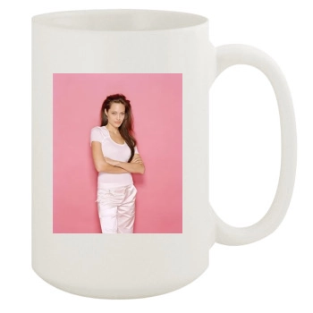 Angelina Jolie 15oz White Mug