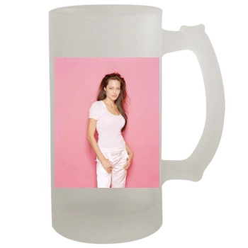 Angelina Jolie 16oz Frosted Beer Stein