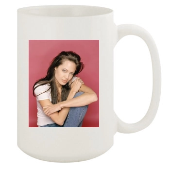 Angelina Jolie 15oz White Mug