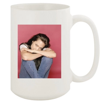 Angelina Jolie 15oz White Mug