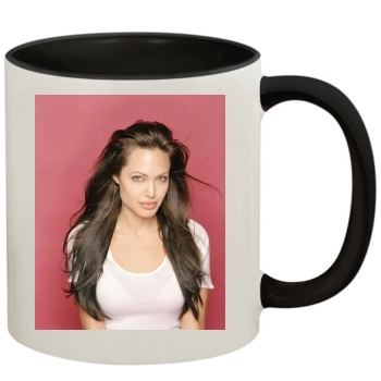 Angelina Jolie 11oz Colored Inner & Handle Mug