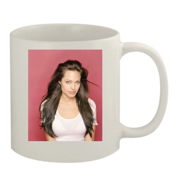 Angelina Jolie 11oz White Mug