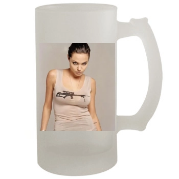 Angelina Jolie 16oz Frosted Beer Stein