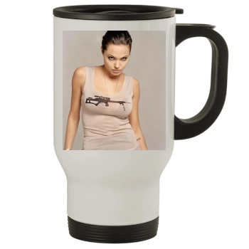 Angelina Jolie Stainless Steel Travel Mug