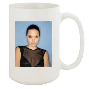 Angelina Jolie 15oz White Mug