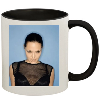 Angelina Jolie 11oz Colored Inner & Handle Mug