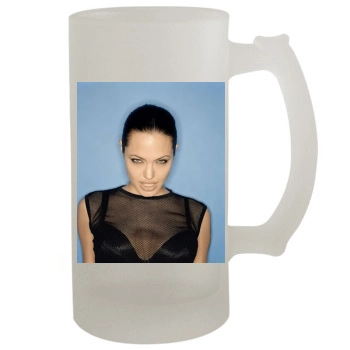 Angelina Jolie 16oz Frosted Beer Stein