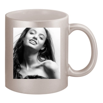 Angelina Jolie 11oz Metallic Silver Mug