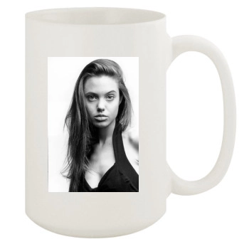 Angelina Jolie 15oz White Mug