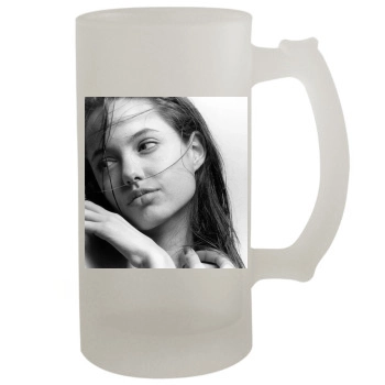 Angelina Jolie 16oz Frosted Beer Stein