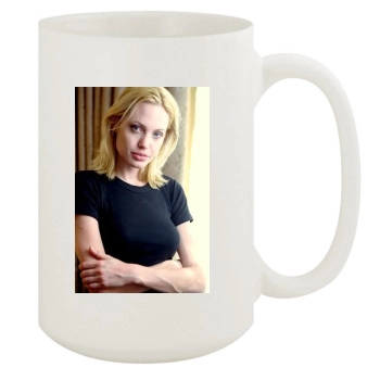 Angelina Jolie 15oz White Mug