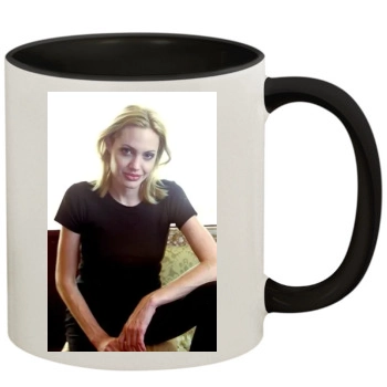 Angelina Jolie 11oz Colored Inner & Handle Mug