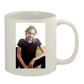 Angelina Jolie 11oz White Mug