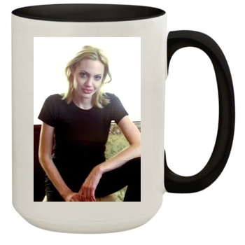 Angelina Jolie 15oz Colored Inner & Handle Mug