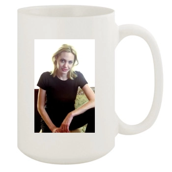 Angelina Jolie 15oz White Mug