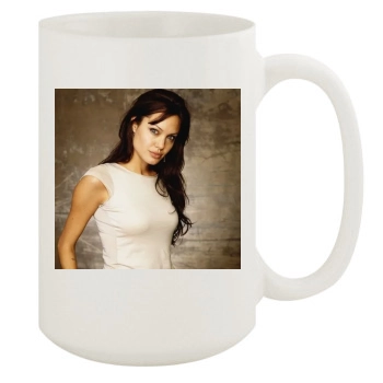 Angelina Jolie 15oz White Mug