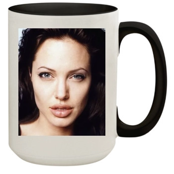 Angelina Jolie 15oz Colored Inner & Handle Mug