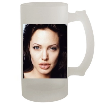 Angelina Jolie 16oz Frosted Beer Stein