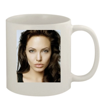 Angelina Jolie 11oz White Mug