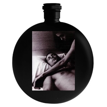 Angelina Jolie Round Flask