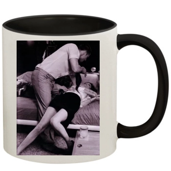 Angelina Jolie 11oz Colored Inner & Handle Mug