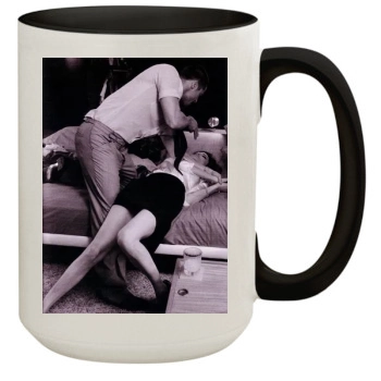 Angelina Jolie 15oz Colored Inner & Handle Mug