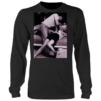 Angelina Jolie Men's Heavy Long Sleeve TShirt