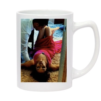 Angelina Jolie 14oz White Statesman Mug