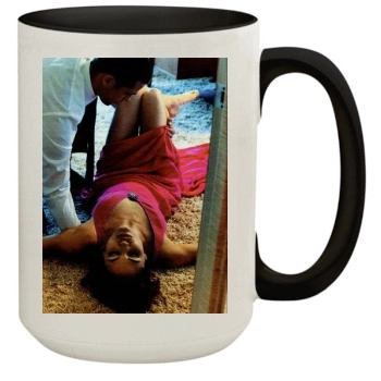 Angelina Jolie 15oz Colored Inner & Handle Mug