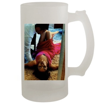 Angelina Jolie 16oz Frosted Beer Stein