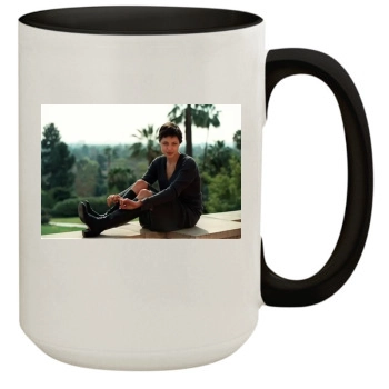 Angelina Jolie 15oz Colored Inner & Handle Mug