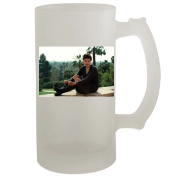 Angelina Jolie 16oz Frosted Beer Stein