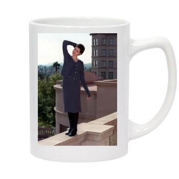 Angelina Jolie 14oz White Statesman Mug