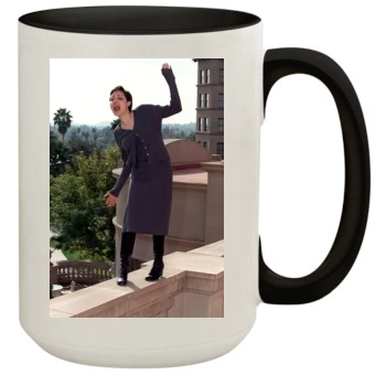 Angelina Jolie 15oz Colored Inner & Handle Mug