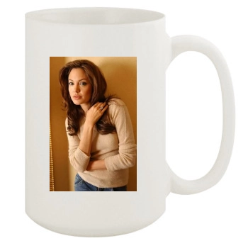 Angelina Jolie 15oz White Mug