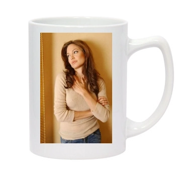 Angelina Jolie 14oz White Statesman Mug