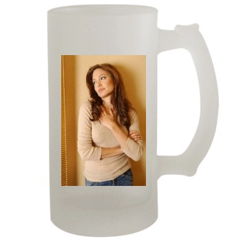 Angelina Jolie 16oz Frosted Beer Stein