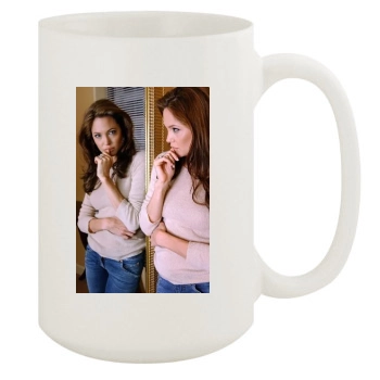 Angelina Jolie 15oz White Mug