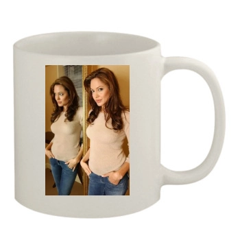 Angelina Jolie 11oz White Mug