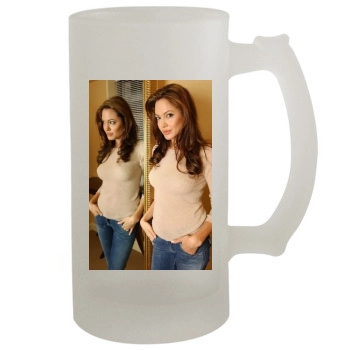 Angelina Jolie 16oz Frosted Beer Stein