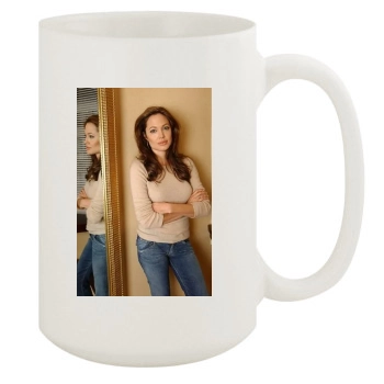 Angelina Jolie 15oz White Mug