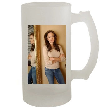 Angelina Jolie 16oz Frosted Beer Stein