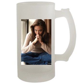 Angelina Jolie 16oz Frosted Beer Stein