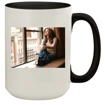 Angelina Jolie 15oz Colored Inner & Handle Mug