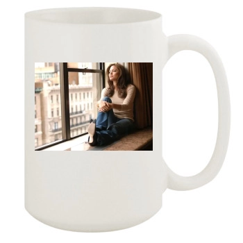 Angelina Jolie 15oz White Mug