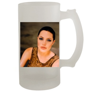 Angelina Jolie 16oz Frosted Beer Stein