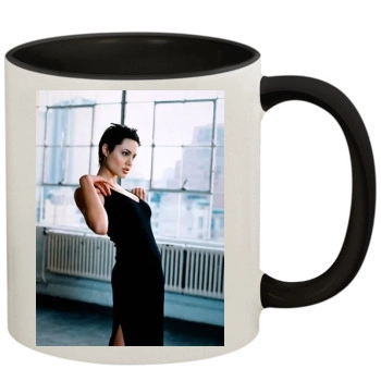 Angelina Jolie 11oz Colored Inner & Handle Mug