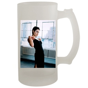 Angelina Jolie 16oz Frosted Beer Stein