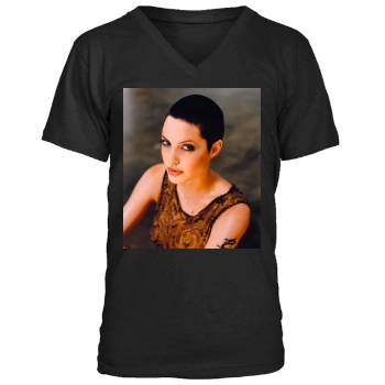 Angelina Jolie Men's V-Neck T-Shirt